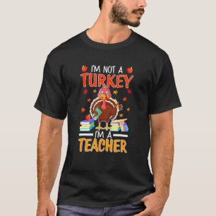 Met Engelse Thanksgiving ben ik leraar T-shirt