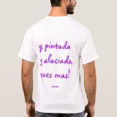 Met eres linda? t-shirt (Achterkant)
