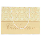 Met Floral Pattern Groot Cadeauzakje (Achterkant)