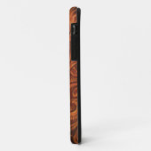 met floreel gereedschap leren stijltelefoon Case-Mate iPhone case (Achterkant/links)