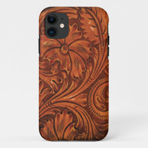met floreel gereedschap leren stijltelefoon Case-Mate iPhone case