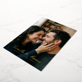 Met folie geperste Save the Date-aankondiging Uitnodiging (Gedraaid)