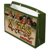 Met Fondest Xmas Groeten Groot Cadeauzakje (Achterkant Gekanteld)