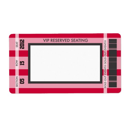 Met football wordt uw eigen adreslabel afgedrukt etiket (Voorkant)