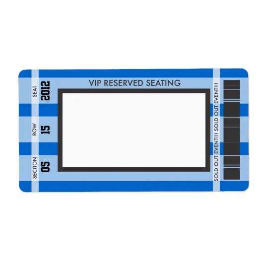Met football wordt uw eigen adreslabel afgedrukt etiket (Voorkant)