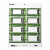 Met football wordt uw eigen adreslabel afgedrukt etiket (Full Sheet)