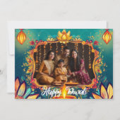 Met Foto & aangepaste tekst Diya Dreams kaart (Voorkant)