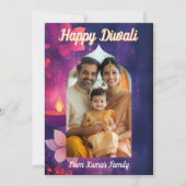 Met Foto & aangepaste tekst Glow & Tell, kaart (Voorkant)