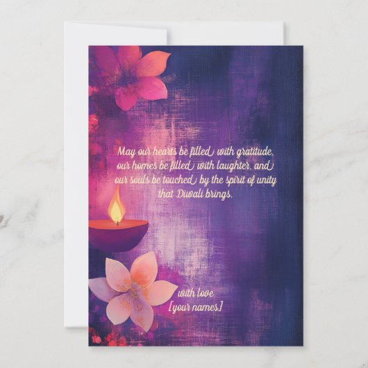 Met Foto & aangepaste tekst Glow & Tell, kaart (Achterkant)