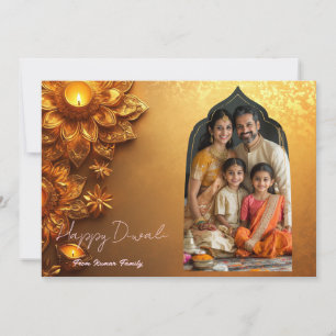 Met Foto & aangepaste tekst Golden Grace kaart