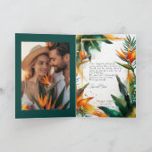 Met foto Bedankt Birds of Paradise Bliss (Binnen)