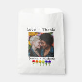 🌈💍 Met foto Bloei Samen Bedankzakje (Voorkant)