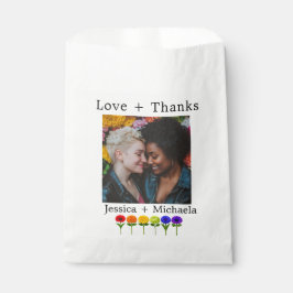 🌈💍 Met foto Bloei Samen Bedankzakje