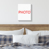 met foto canvas afdruk (Insitu (Slaapkamer))