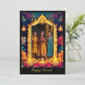 Met foto Diwali Night Glow (Staand voorkant)