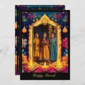 Met foto Diwali Night Glow (Voorkant / Achterkant)