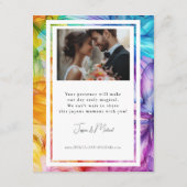 Met foto GIFT kaart Eetherische Bloom (Achterkant)