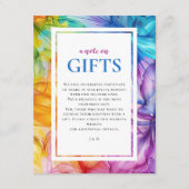 Met foto GIFT kaart Eetherische Bloom (Voorkant)