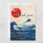 Met foto Japonesque Harmony met Fuji Bedankkaart (Voorkant)