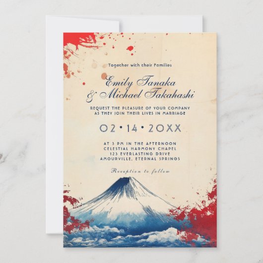 Met foto Japonesque Harmony met Fuji Kaart (Voorkant)