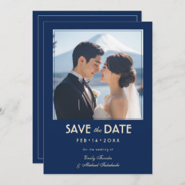 Met foto Japonesque Harmony met Fuji Save The Date