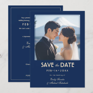 Met foto Japonesque Harmony met Fuji Save The Date