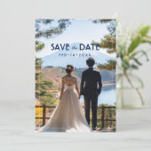 Met foto Japonesque Harmony met Fuji Save The Date (Staand voorkant)