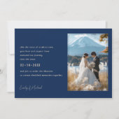 Met foto Japonesque Harmony met Fuji Save The Date (Achterkant)