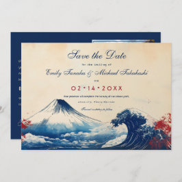 Met foto Japonesque Harmony met Fuji Save The Date