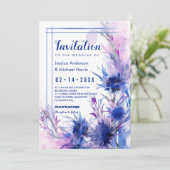 Met foto Korenbloem Reverie Kaart (Staand voorkant)