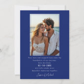 Met foto Korenbloem Reverie Kaart (Achterkant)