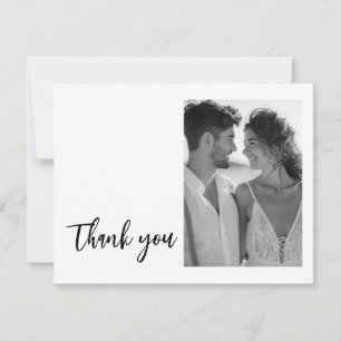 💍 Met foto Korenbloemen en Lavendel Bliss Bedankkaart