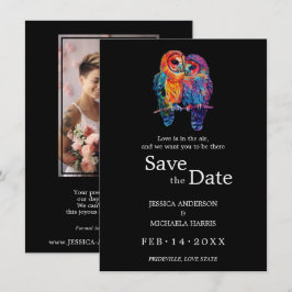 🌈 met foto LGBTQ Eeuwige Eenheid bruiloft Save The Date