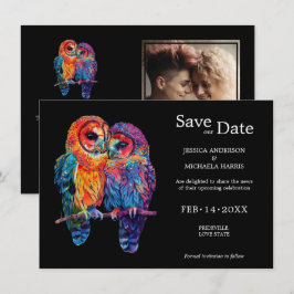 🌈 met foto LGBTQ Eeuwige Eenheid bruiloft Save The Date