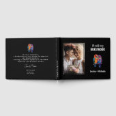 Met foto🌈 LGBTQ Eternal Unity bruiloft Gastenboek (Volledig)