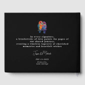 Met foto🌈 LGBTQ Eternal Unity bruiloft Gastenboek (Achterkant)
