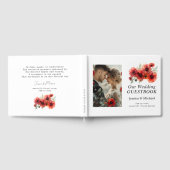 Met foto Scarlet Petal Serenade Gastenboek (Volledig)