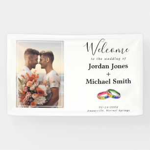 Met foto 🌈  Verstrengeld in trots  Spandoek