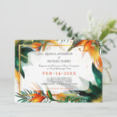 Met foto Vogels van Paradise Bliss Kaart (Staand voorkant)