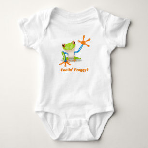 Met Froggy? -Tree Frog Romper