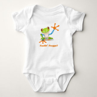 Met Froggy? -Tree Frog Romper