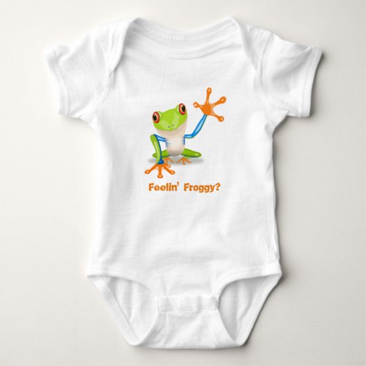 Met Froggy? -Tree Frog Romper (Voorkant)