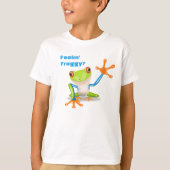 Met Froggy? -Tree Frog T-shirt (Voorkant)