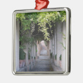 Met gebladerte looppad, Spanje Metalen Ornament (Links)