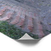 Met gebladerte overdekte wandelweg, Spanje Poster (Hoek)