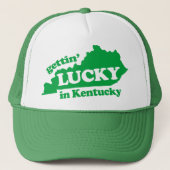 met geluk op kentucky2 trucker pet (Voorkant)