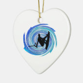 MET GLASY-OMSTANDIGHEDEN KERAMISCH ORNAMENT (Links)