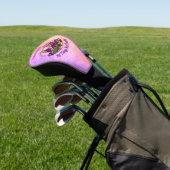 Met God Butterfly Vloerkunst Inspirerend Golfheadcover (Insitu)