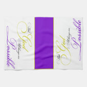 Met God Handdoek (Horizontaal)