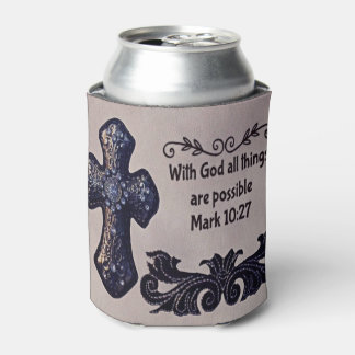 Met God is alles mogelijk Blikjeskoeler